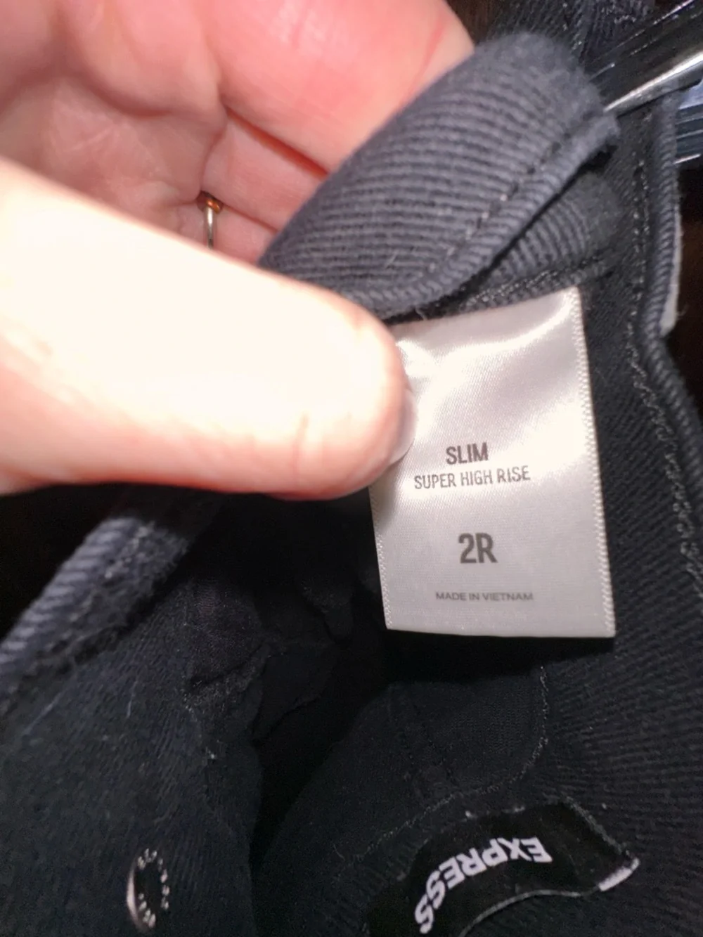 Express Slim High Rise - Picture 6 of 6